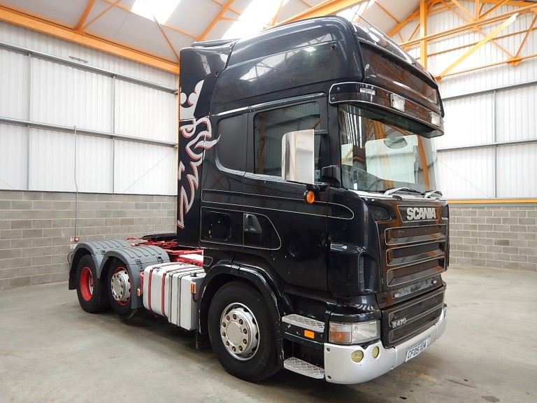 Scania R 470 SCANIA R470 TOPLINE 6 X 2 TRACTOR UNIT - 2005 - CF05 XOA - Walker Movements