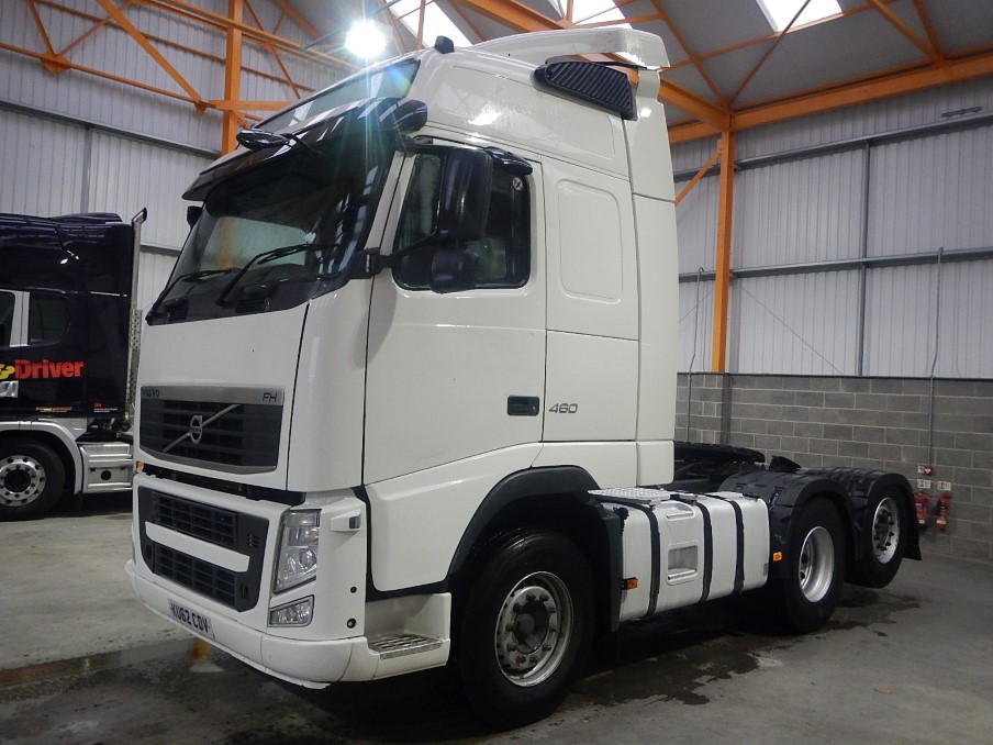 Volvo Fh Globetrotter 6 X 2 Tag Axle Tractor Unit 2012 Ku62 Cdv