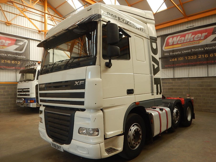 DAF XF105 460 EURO 5 SPACE CAB 6 X 2 TRACTOR UNIT - 2011 - VX61 DVT ...
