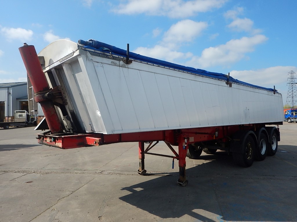 DENNISON ALUMINIUM AGGREGATE TIPPING TRAILER - 2003 - C144419 - Walker ...