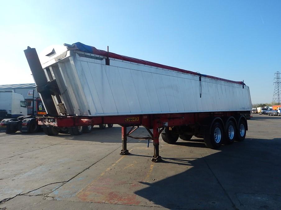DENNISON ALUMINIUM AGGREGATE TIPPING TRAILER - 2003 - C144417 - Walker ...