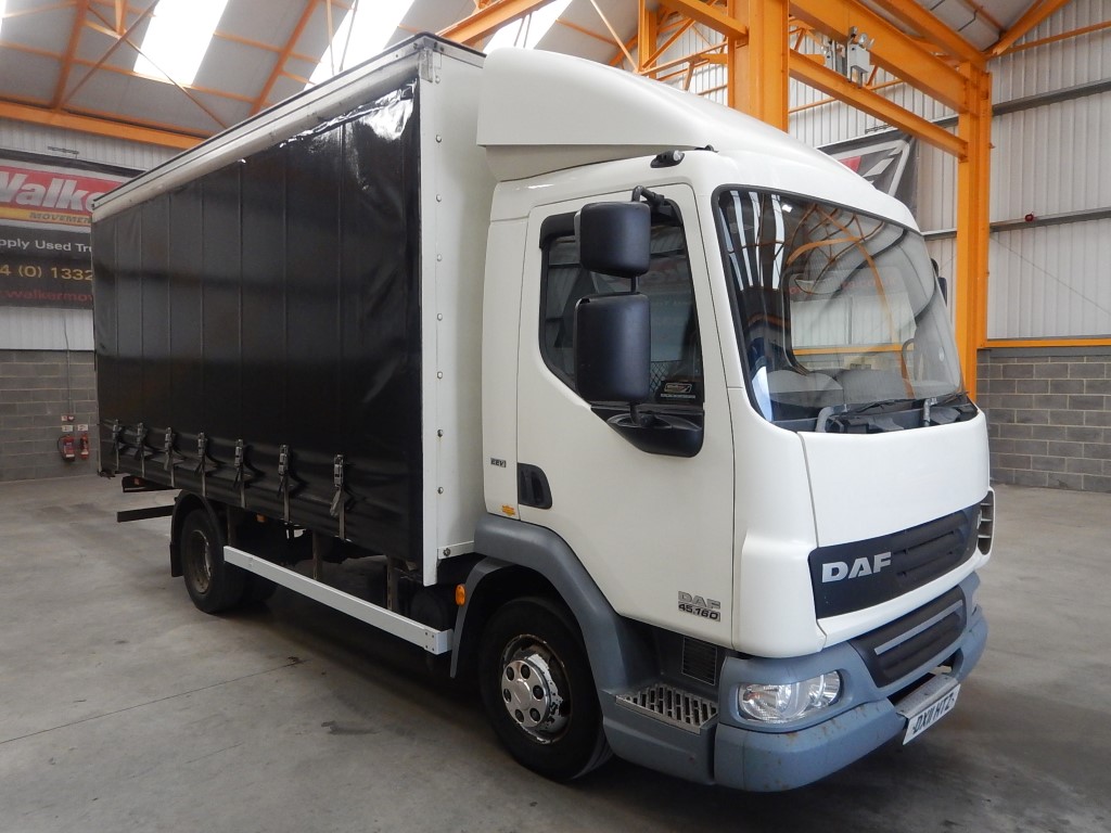 Евро тонна. DAF LF45.160. DAF lf45. DAF LF 45.160 2011 год. Даф ЛФ тюнинг фото.