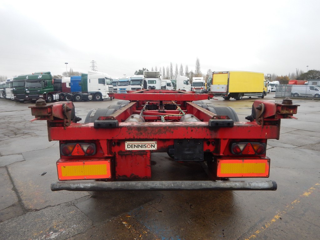DENNISON LOCK AND GO SLIDING SKELETAL TRAILER - 2008 - C261993 - Walker ...