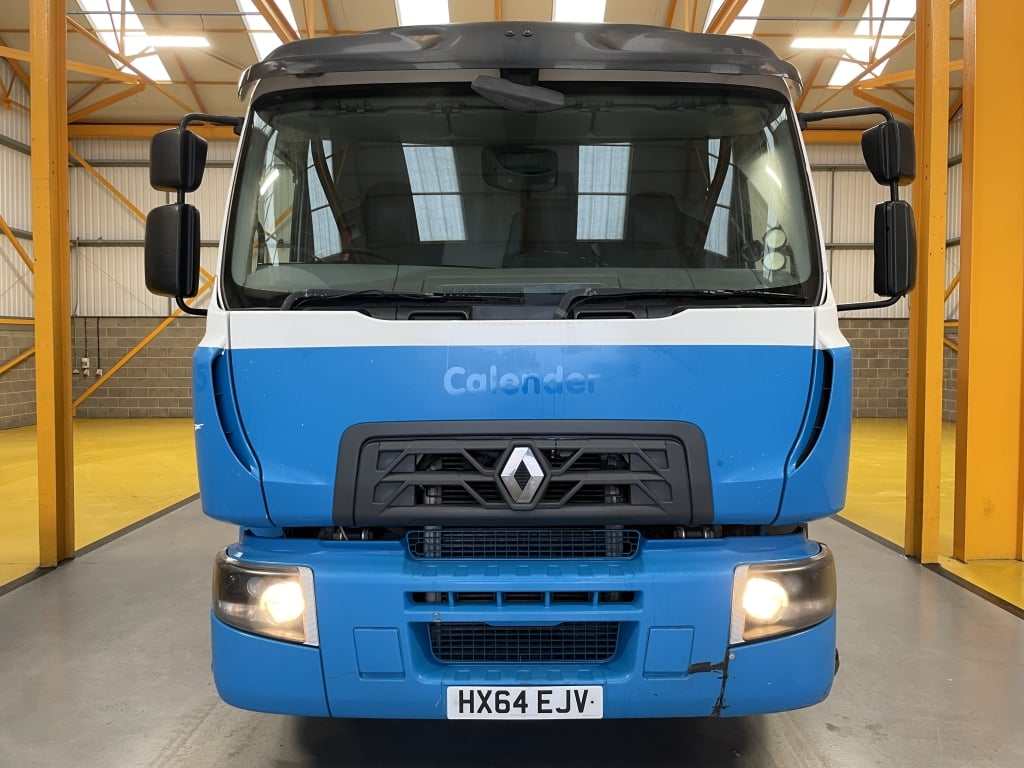 RENAULT D18 WIDE 15 TONNES *EURO 6*, 4X2 STREAMLINE BOX BODY - 2014 - HX64 EJV