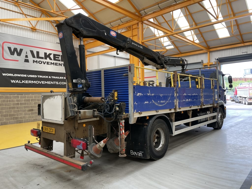 MAN TGM 18.250 *EURO 6*, 4X2 PINCE À BRIQUES DE 18 TONNES - 2015 - DK15 ZCX