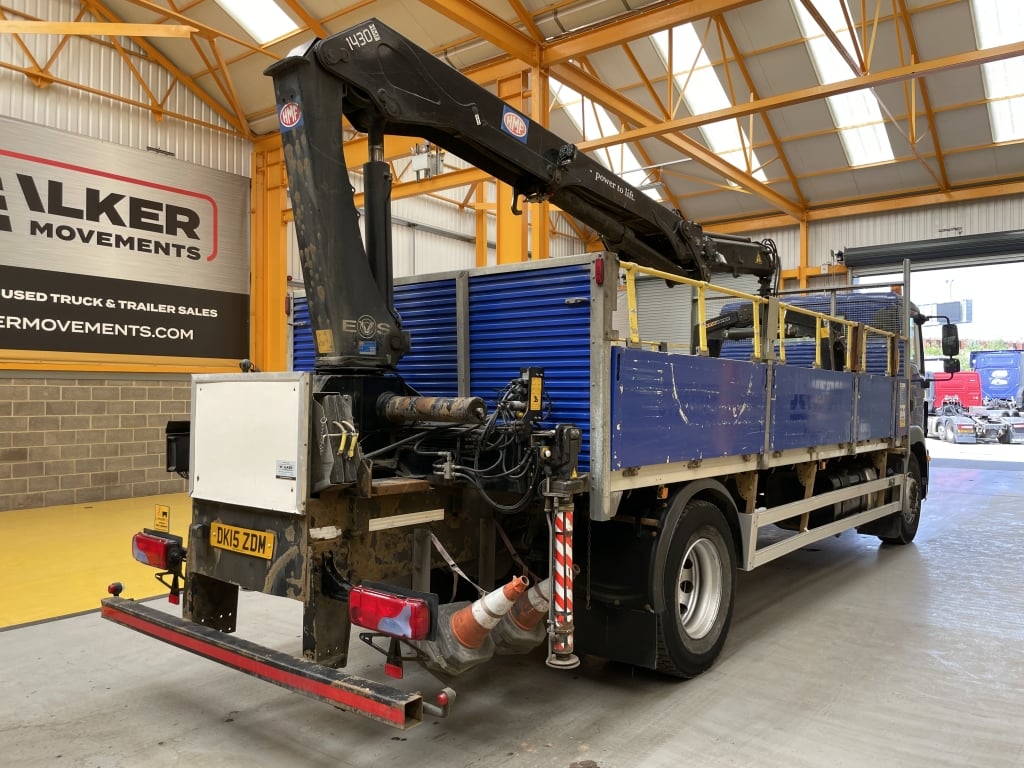 MAN TGM 18.250 *EURO 6* 4X2 18 TONNES PINCE À BRIQUES - 2015 - DK15 ZDM