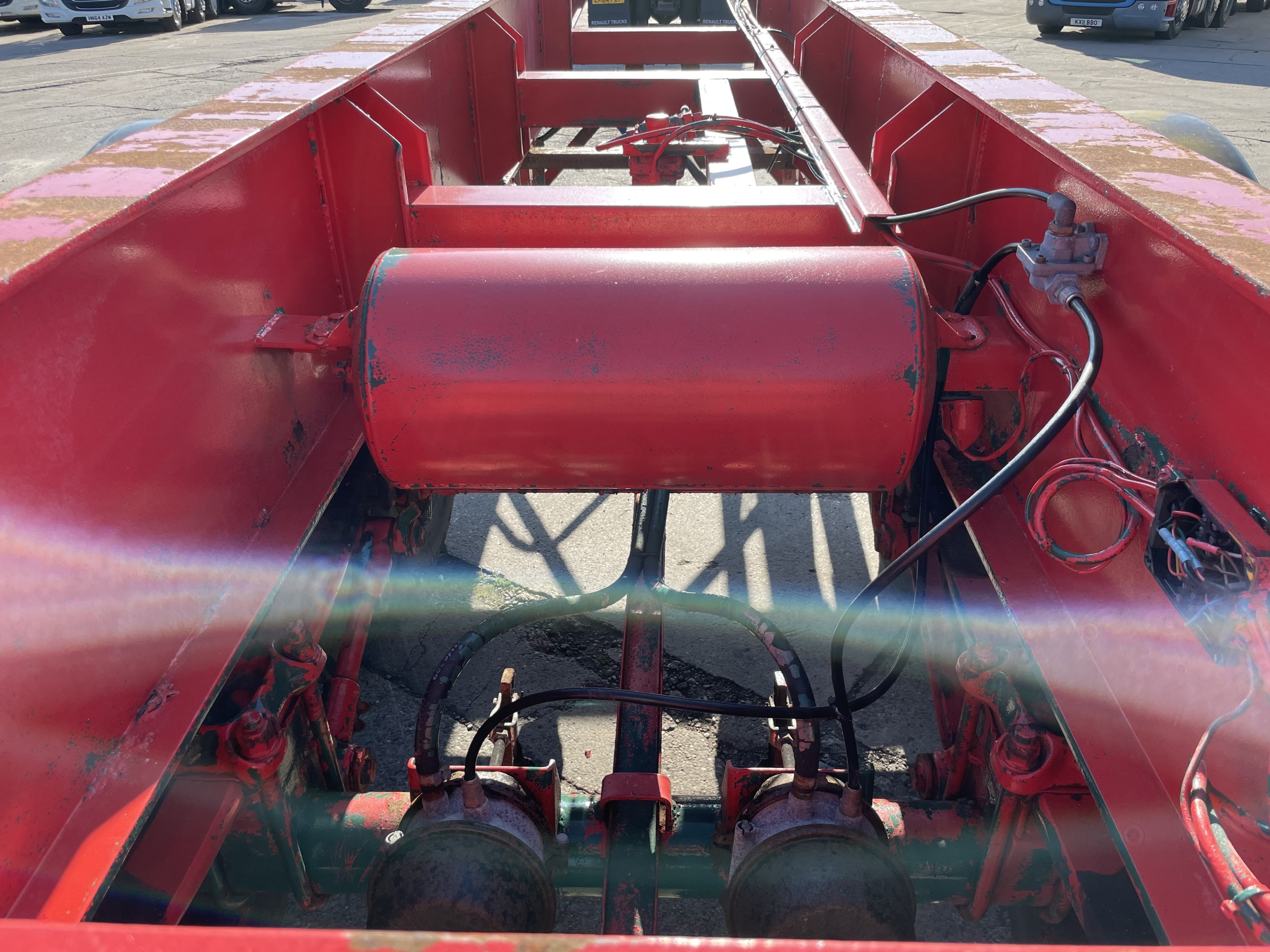 DENNISON 20FT FIXED SKELETAL TRAILER – 1988 – A072323 - Walker Movements