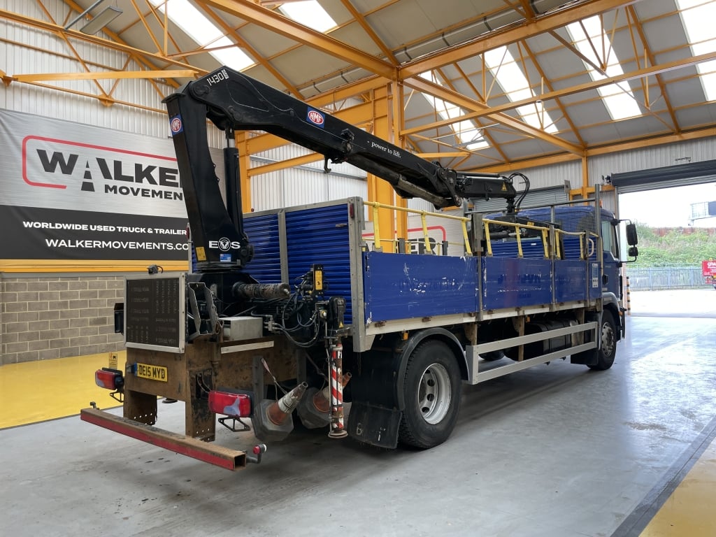 MAN TGM 18.250 *EURO 6* 4X2 18 TONNES PINCE À BRIQUES - 2015 - DE15 MYD
