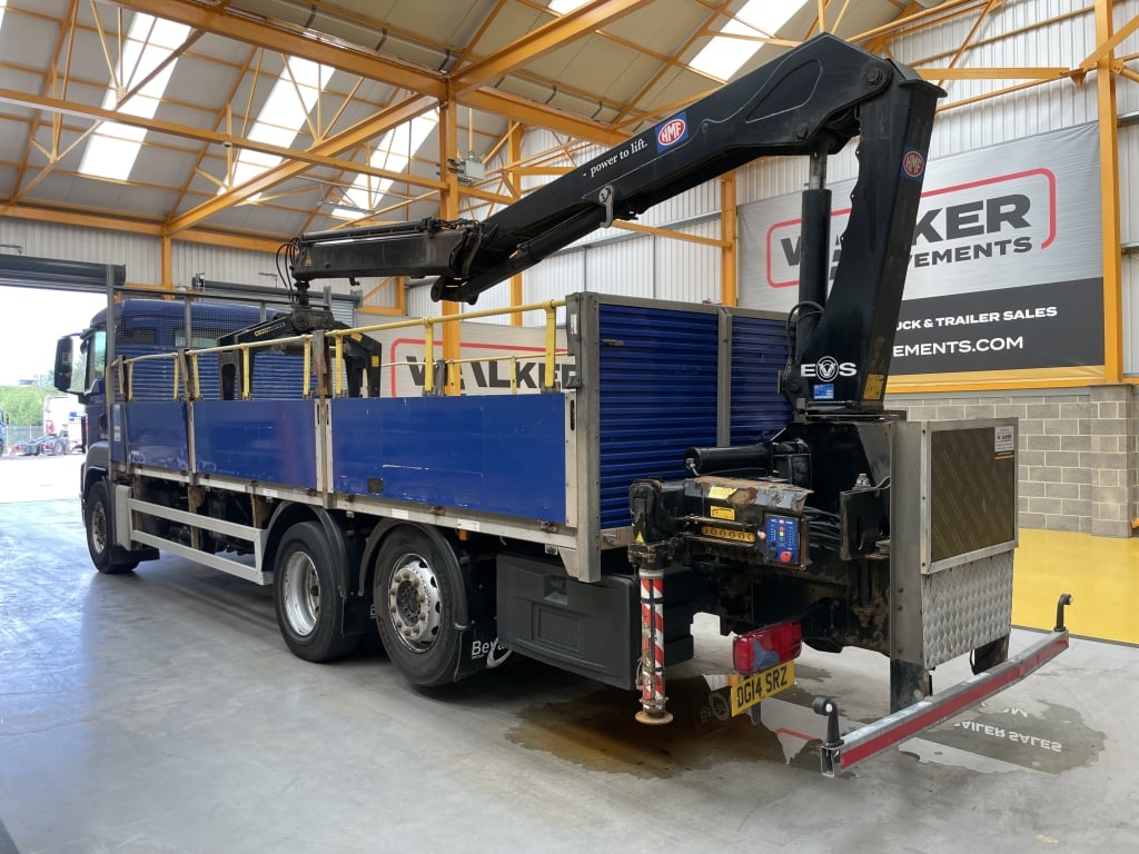 MAN TGS 32.360, *EURO 6* 8X4 32 TONNE BRICK GRAB – 2014 – DG14 WNF ...
