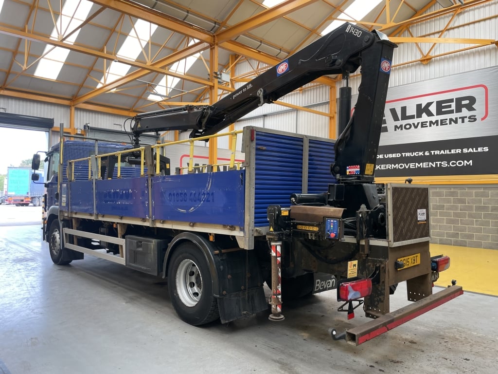 MAN TGM 18.250 *EURO 6* 4X2 18 TONNES PINCE À BRIQUES - 2015 - DG15 XBT