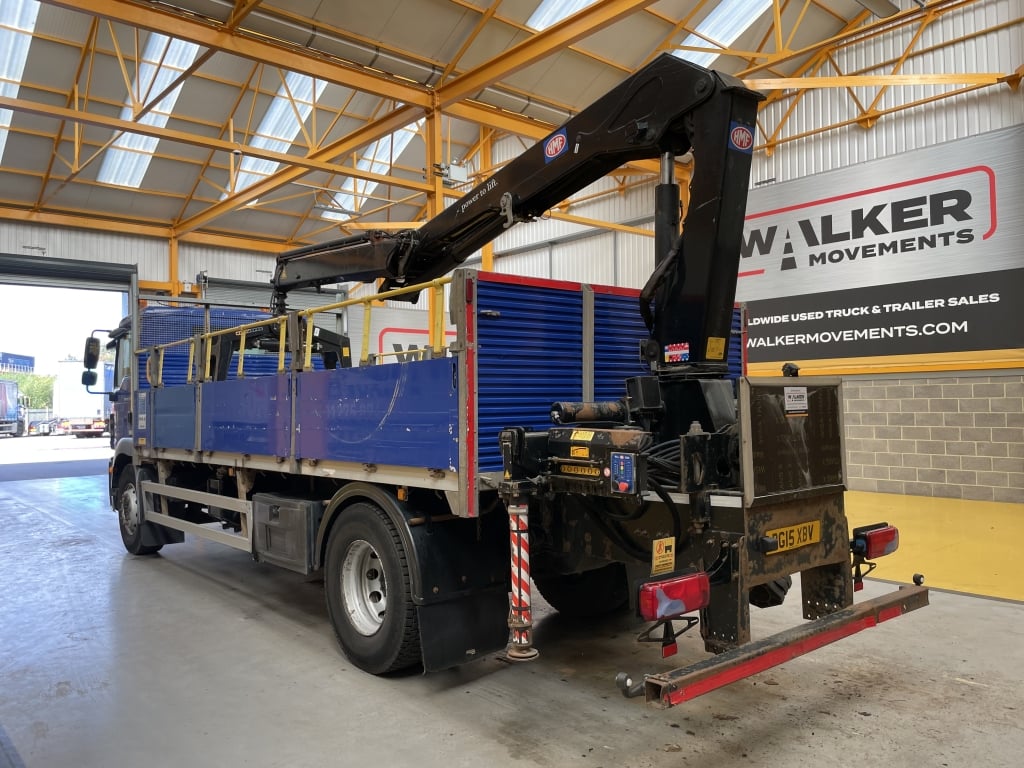 MAN TGM 18.250 *EURO 6* 4X2 18 TONNES PINCE À BRIQUES - 2015 - DG15 XBV