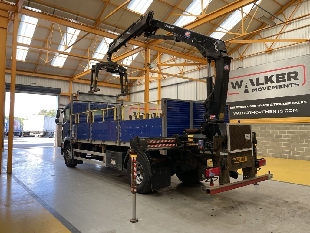 MAN TGM 18.250 *EURO 6* 4X2 18 TONNES PINCE À BRIQUES - 2015 - DG15 XMT