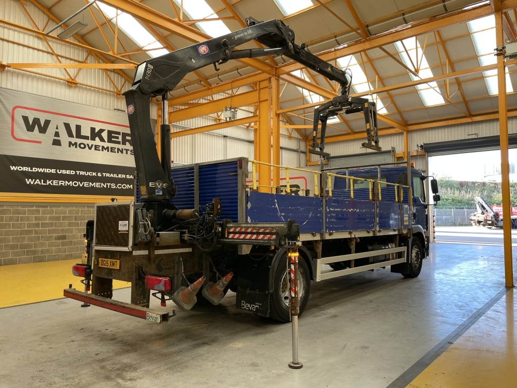 MAN TGM 18.250 *EURO 6* 4X2 18 TONNES PINCE À BRIQUES - 2015 - DG15 XMT