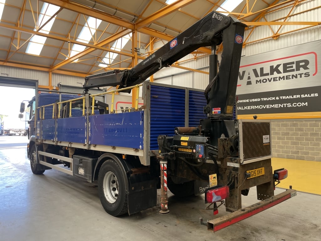 MAN TGM 18.250 *EURO 6* 4X2 18 TONNES PINCE À BRIQUES - 2015 - DG15 XMT