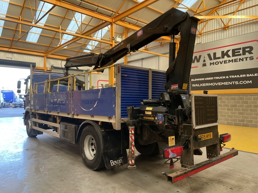 MAN TGM 18.250 *EURO 6* 4X2 18 TONNES PINCE À BRIQUES - 2015 - DE15 MYB