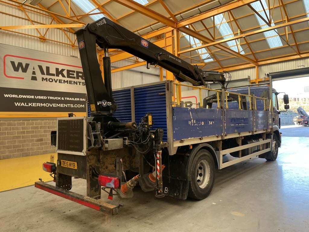 MAN TGM 18.250 *EURO 6* 4X2 18 TONNES PINCE À BRIQUES - 2015 - DE15 MYB