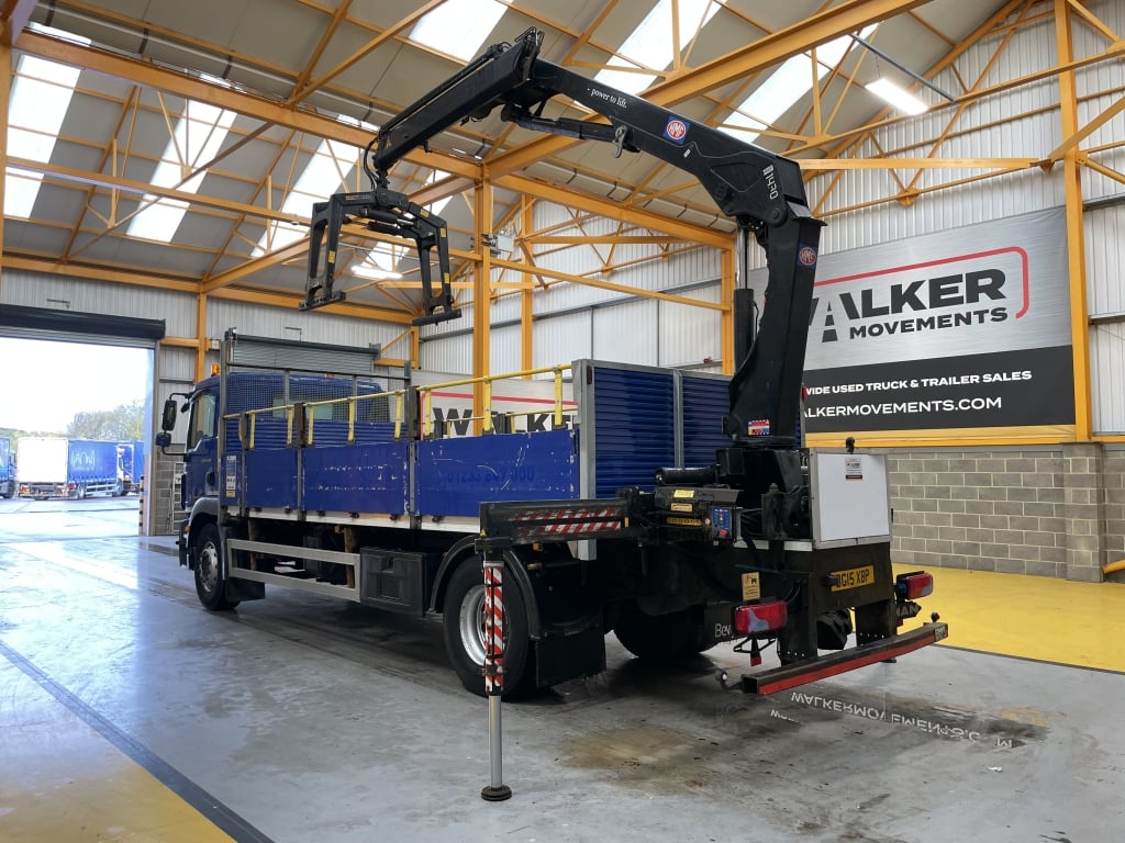 MAN TGM 18.250 *EURO 6* 4X2 18 TONNES PINCE À BRIQUES - 2015 - DG15 XBP