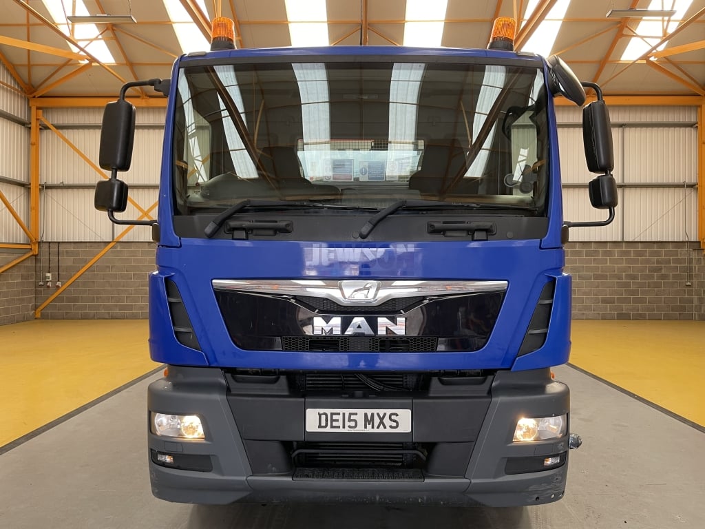MAN TGM 18.250 *EURO 6* 4X2 18 TONNES PINCE À BRIQUES - 2015 - DE15 MXS