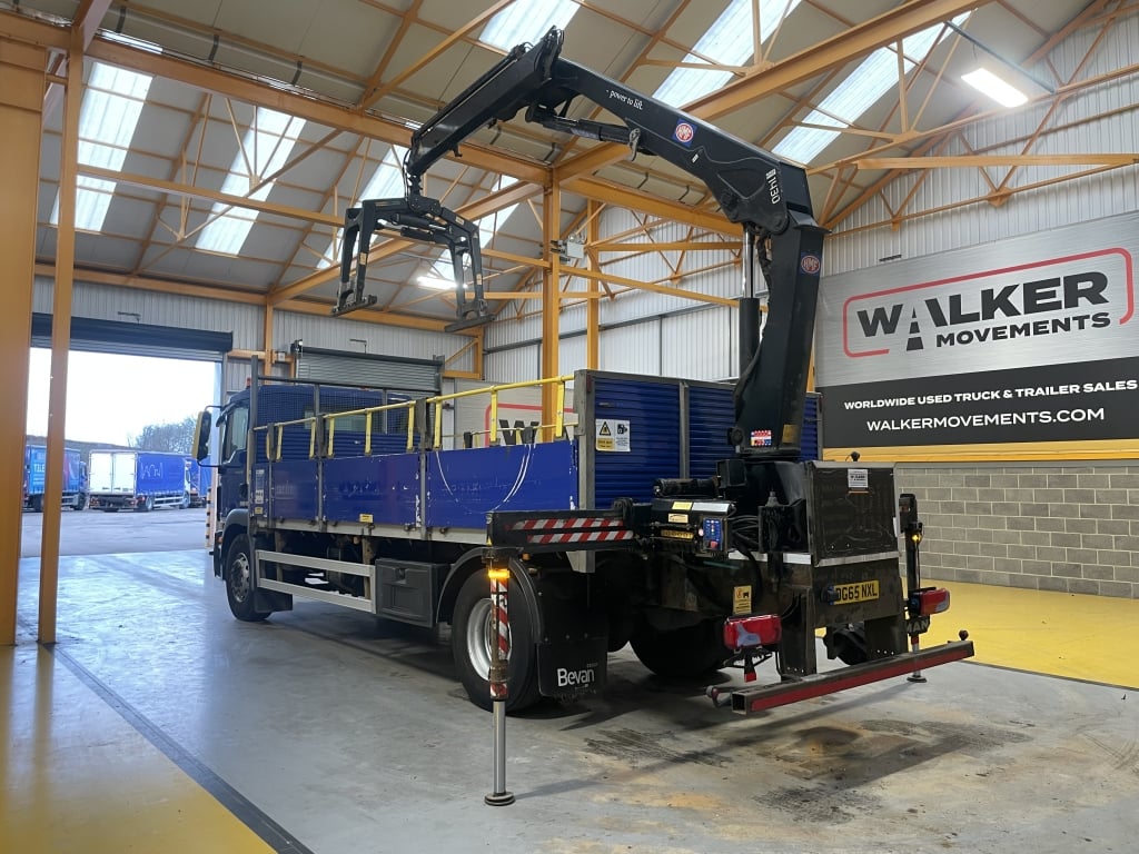 MAN TGM 18.250 *EURO 6*, 4X2 PINCE À BRIQUES DE 18 TONNES - 2015 - DG65 NXL