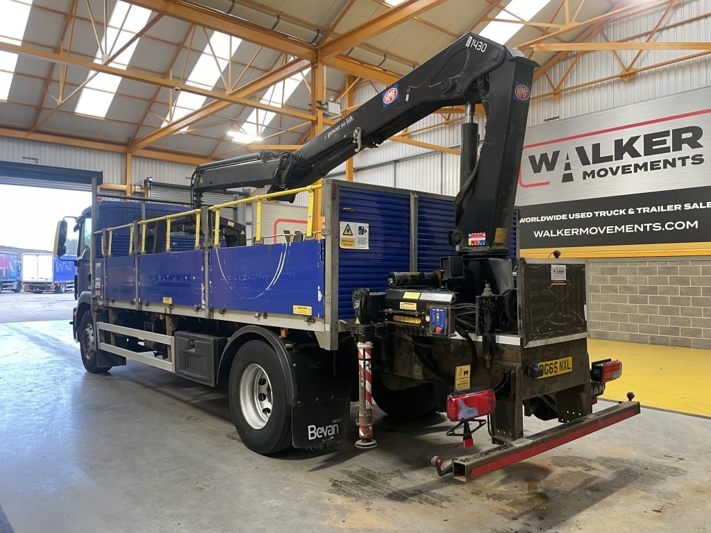 MAN TGM 18.250 *EURO 6*, 4X2 PINCE À BRIQUES DE 18 TONNES - 2015 - DG65 NXL