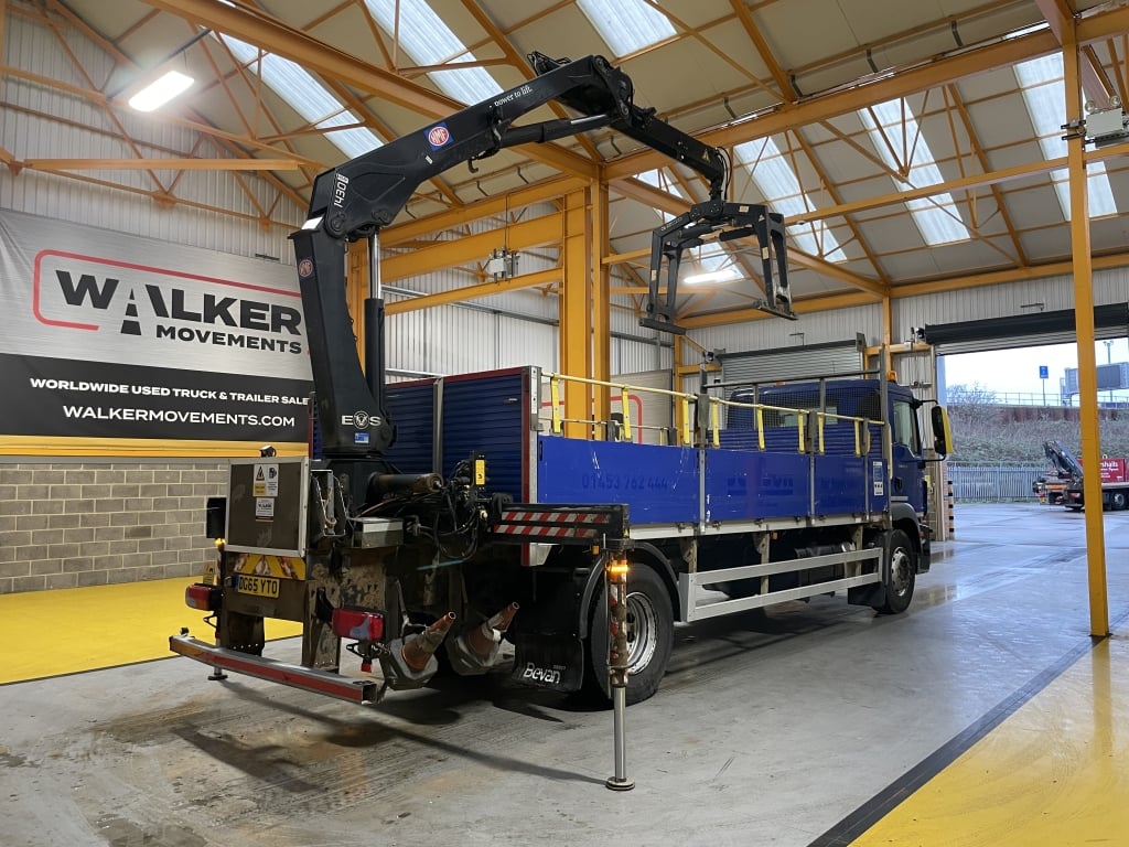 MAN TGM 18.250 *EURO 6*, 4X2 PINCE À BRIQUES DE 18 TONNES - 2016 - DG65 YTO
