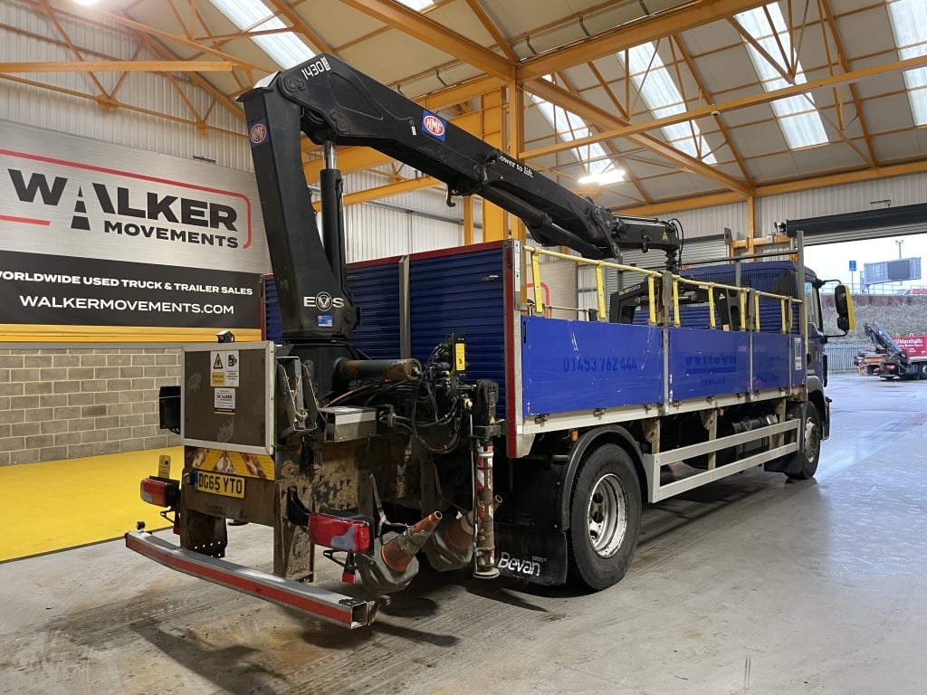 MAN TGM 18.250 *EURO 6*, 4X2 PINCE À BRIQUES DE 18 TONNES - 2016 - DG65 YTO