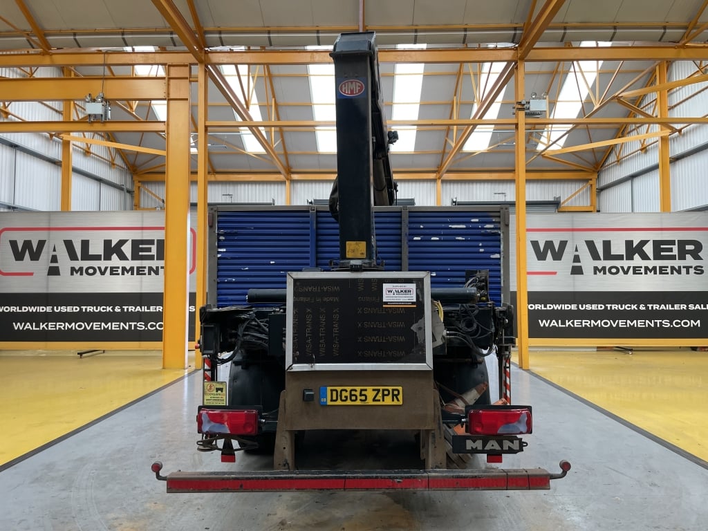 MAN TGM 18.250 *EURO 6*, 4X2 PINCE À BRIQUES DE 18 TONNES - 2015 - DG65 ZPR
