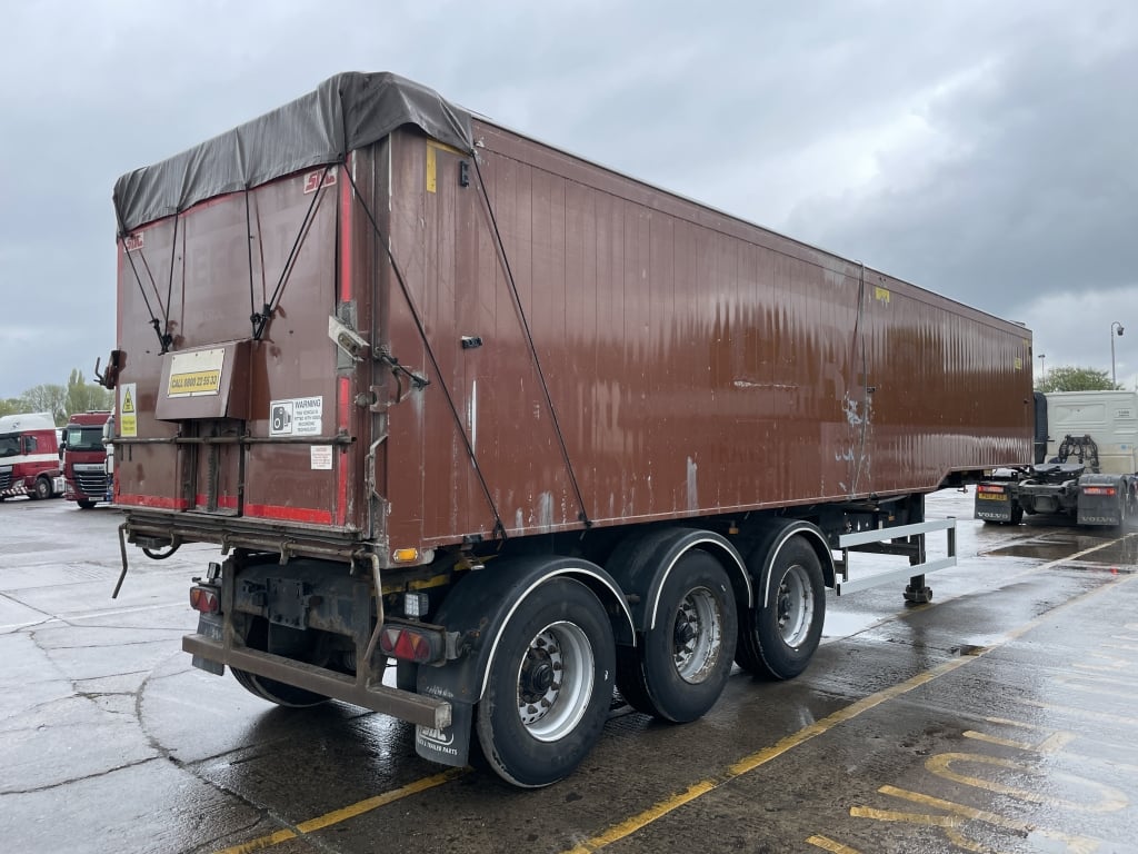 SDC 65 CU-YD ALUMINIUM PLANK SIDED BULK TIPPING TRAILER – 2014 – C369636