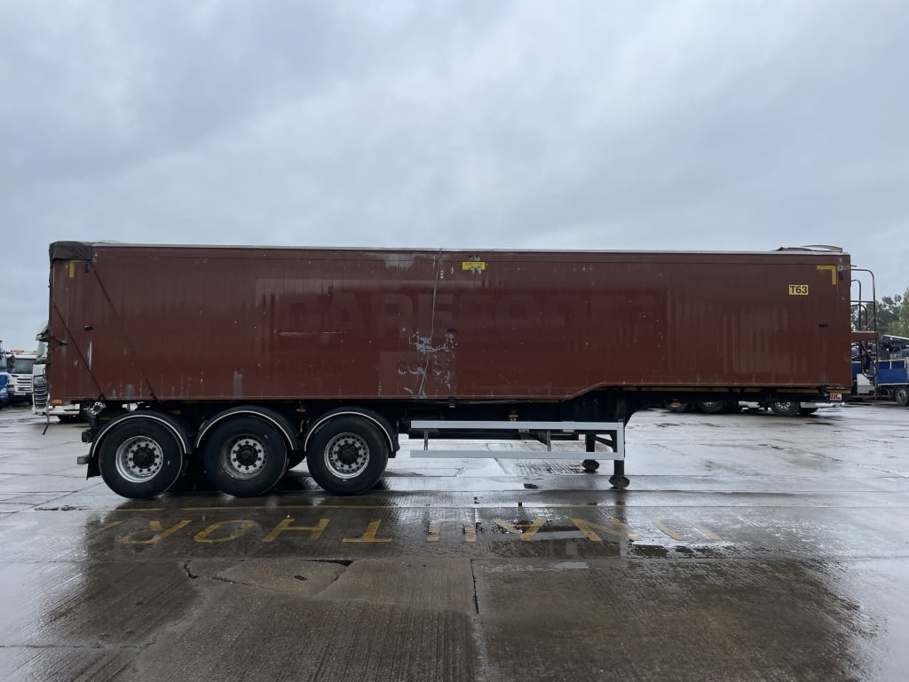 SDC 65 CU-YD ALUMINIUM PLANK SIDED BULK TIPPING TRAILER – 2014 – C369636