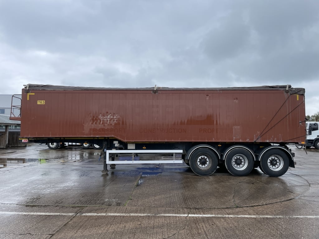 SDC 65 CU-YD ALUMINIUM PLANK SIDED BULK TIPPING TRAILER – 2014 – C369636