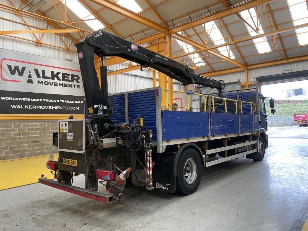 MAN TGM 18.250 *EURO 6*, 4X2 PINCE À BRIQUES DE 18 TONNES - 2016 - DA65 SKE