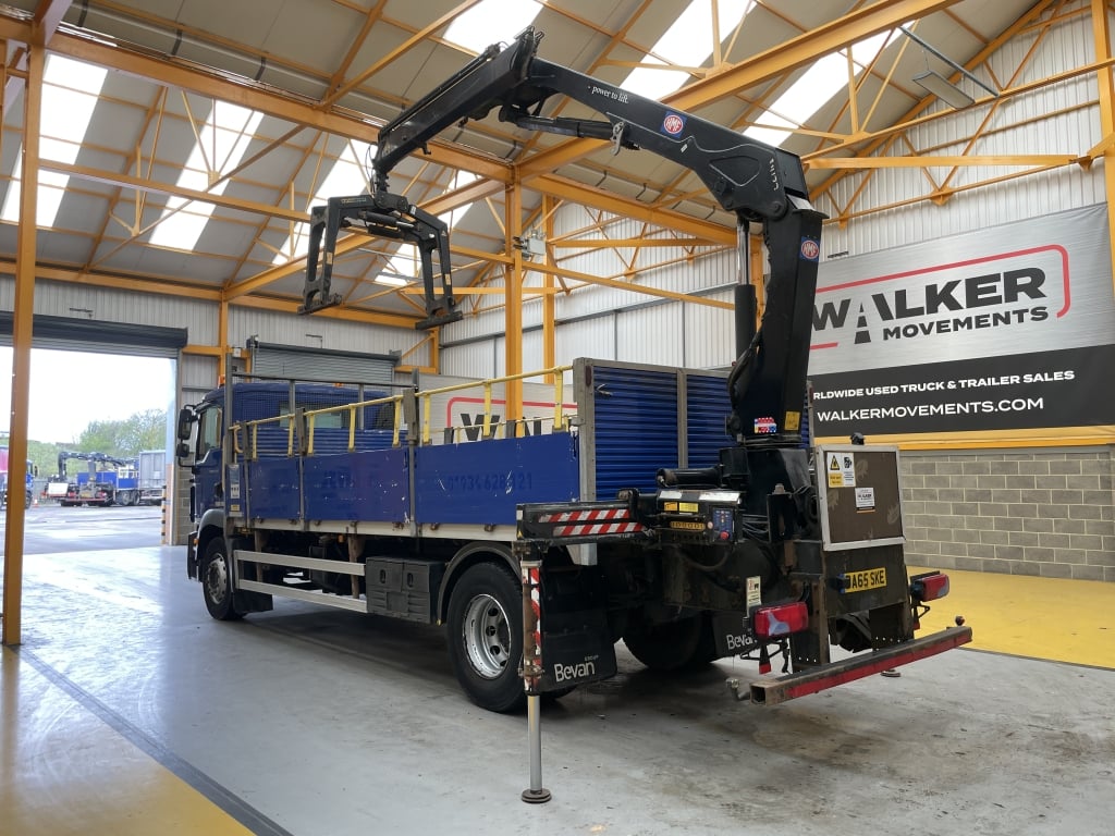 MAN TGM 18.250 *EURO 6*, 4X2 PINCE À BRIQUES DE 18 TONNES - 2016 - DA65 SKE