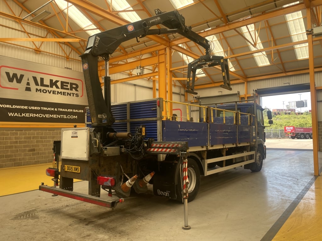 MAN TGM 18.250 *EURO 6* 4X2 18 TONNES PINCE À BRIQUES - 2015 - DG15 XMS