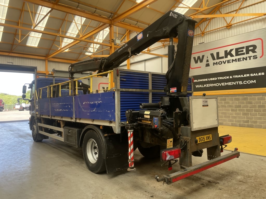 MAN TGM 18.250 *EURO 6* 4X2 18 TONNES PINCE À BRIQUES - 2015 - DG15 XMS