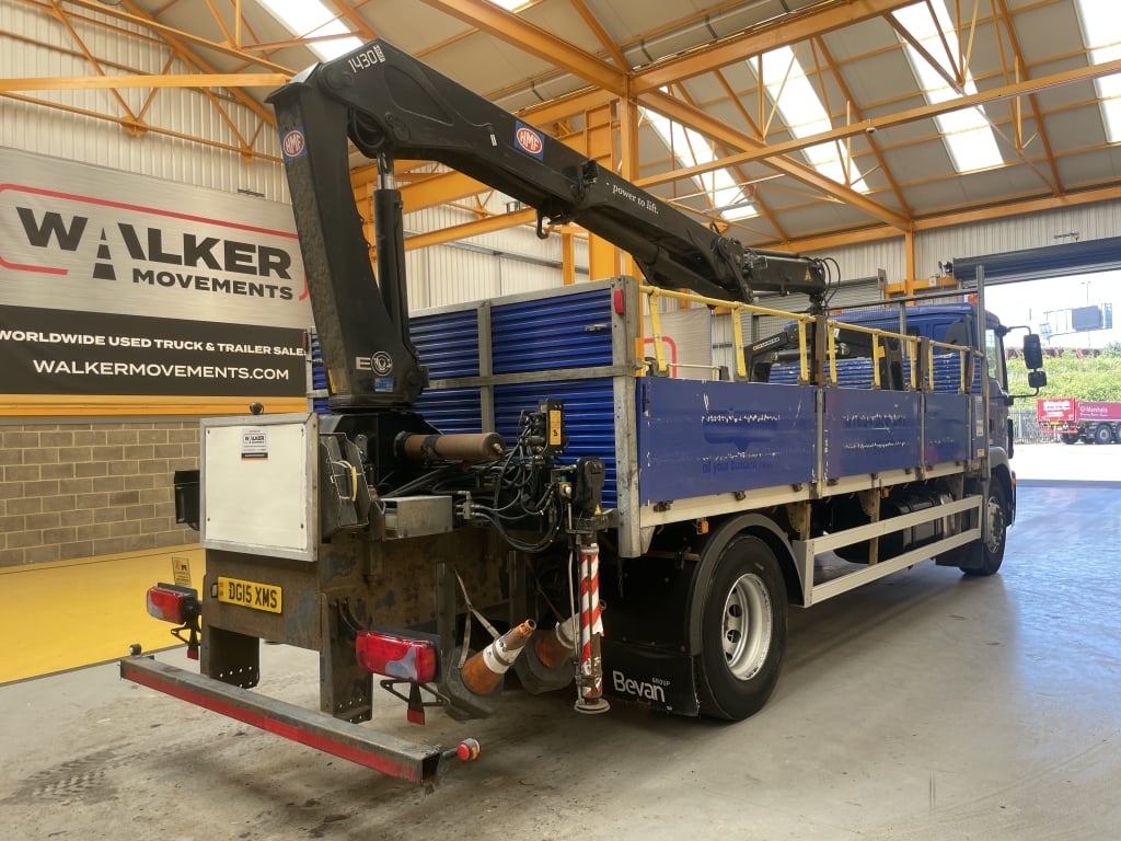 MAN TGM 18.250 *EURO 6* 4X2 18 TONNES PINCE À BRIQUES - 2015 - DG15 XMS