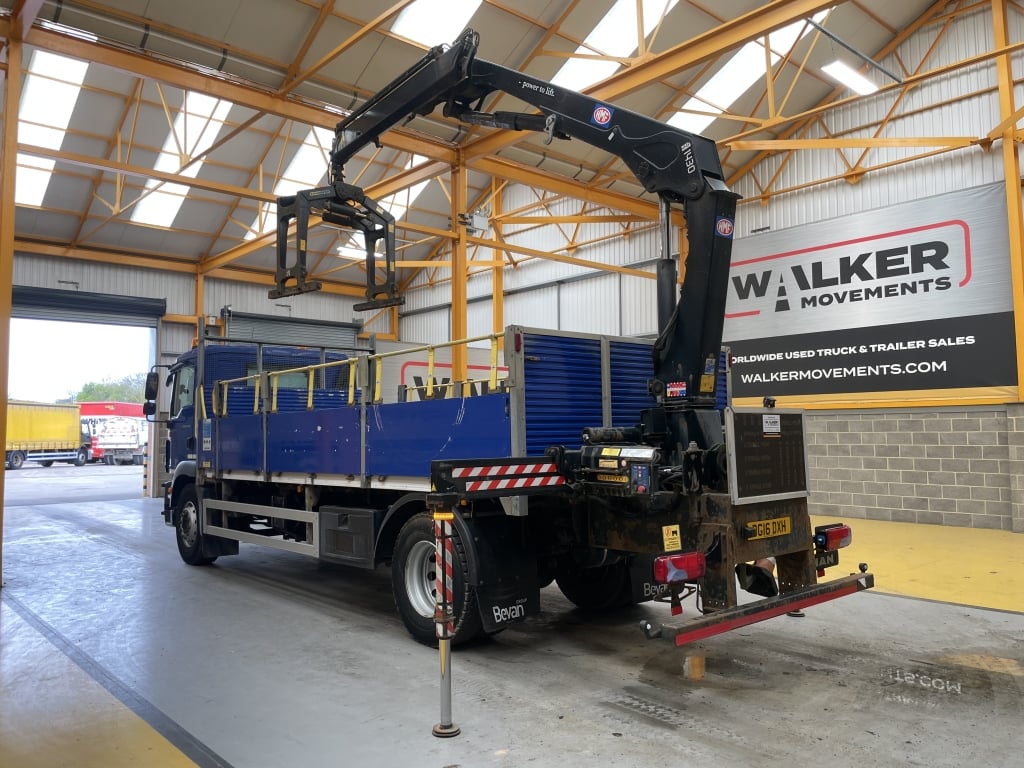 MAN TGM 18.250 *EURO 6*, 4X2 PINCE À BRIQUES DE 18 TONNES - 2016 - DG16 DXH