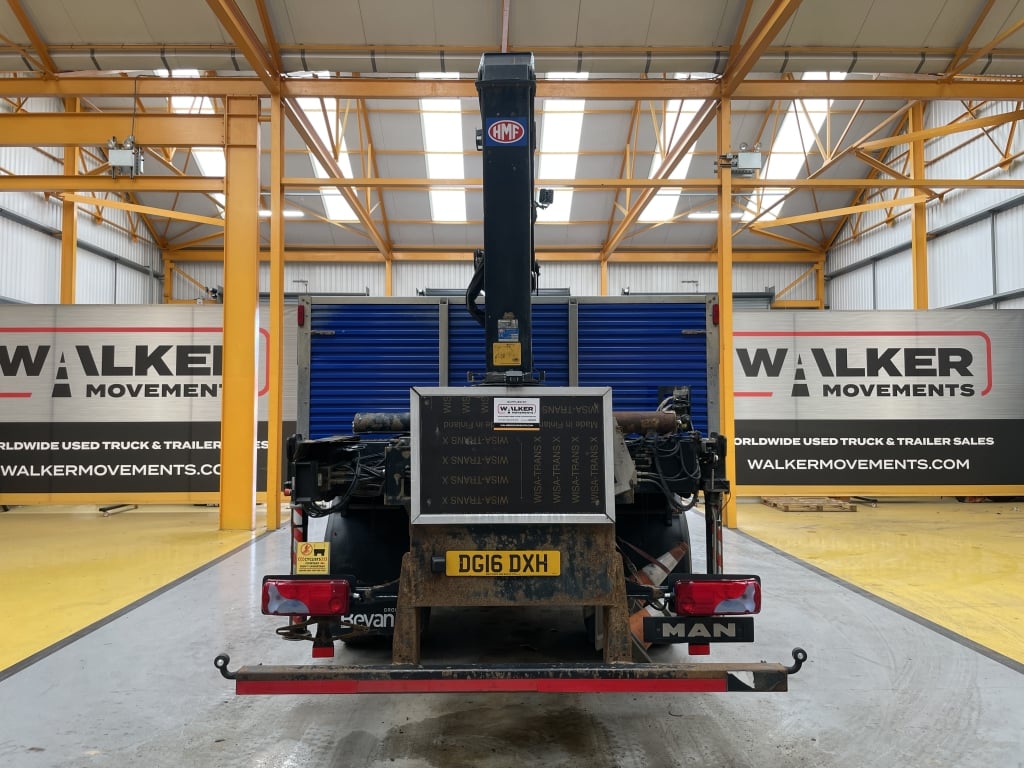 MAN TGM 18.250 *EURO 6*, 4X2 PINCE À BRIQUES DE 18 TONNES - 2016 - DG16 DXH