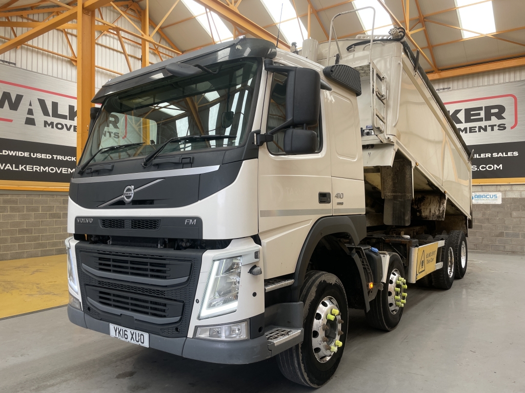 VOLVO FM410 *EURO 6* 8X4 ALUMINIUM INSULATED TIPPER – 2016 – YK16 XUO