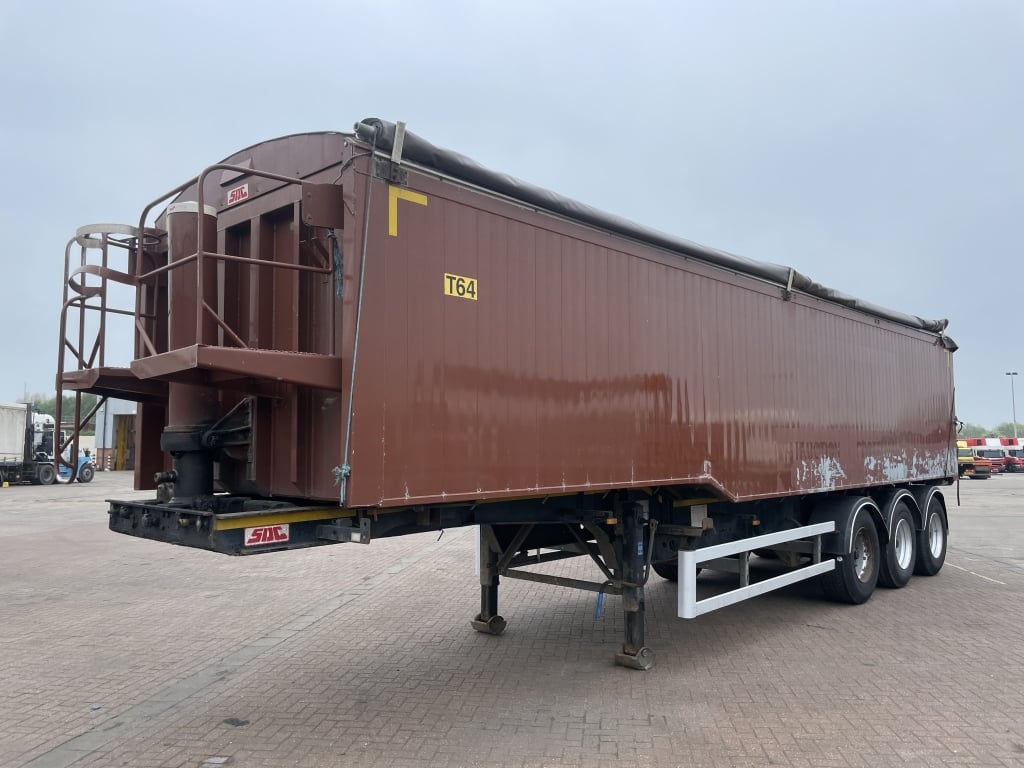 SDC 65 CU-YD ALUMINIUM PLANK SIDED BULK TIPPING TRAILER – 2014 – C369637