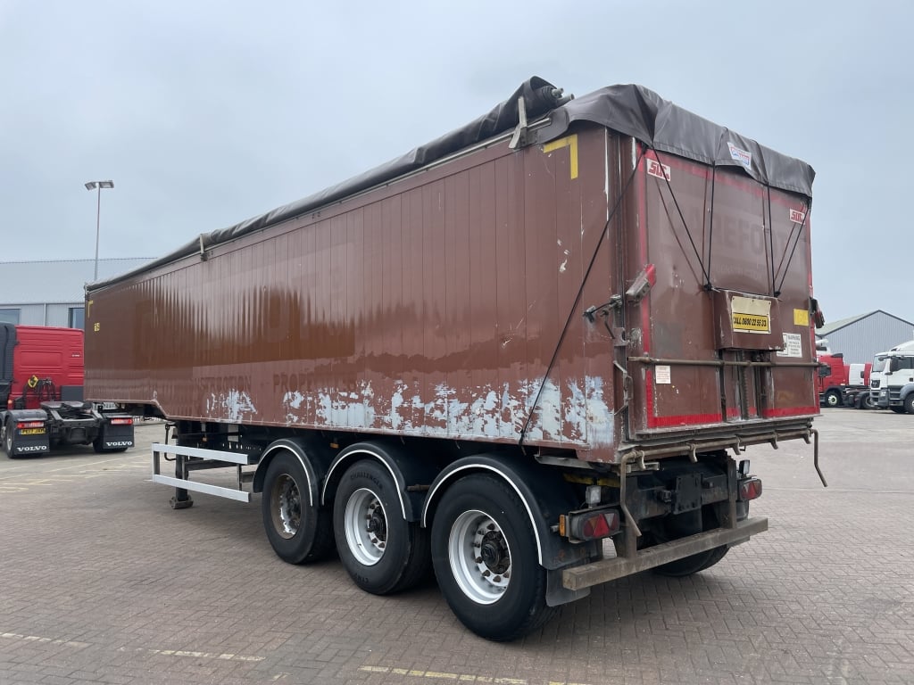 SDC 65 CU-YD ALUMINIUM PLANK SIDED BULK TIPPING TRAILER – 2014 – C369637
