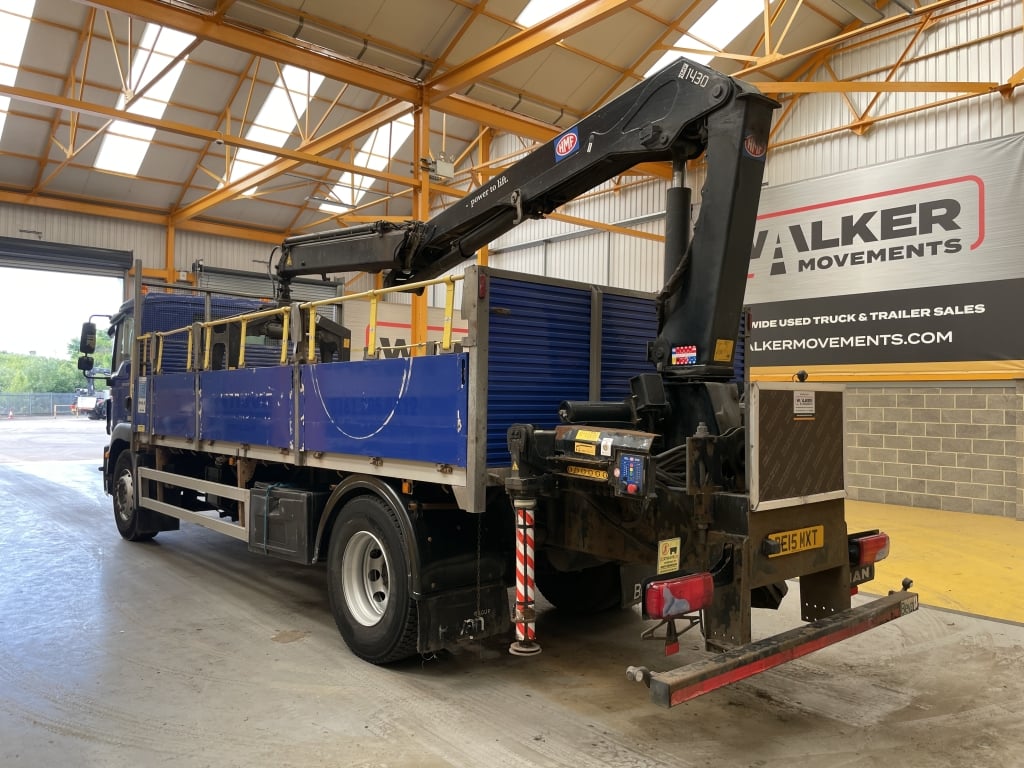 MAN TGM 18.250 *EURO 6* 4X2 18 TONNES PINCE À BRIQUES - 2015 - DE15 MXT