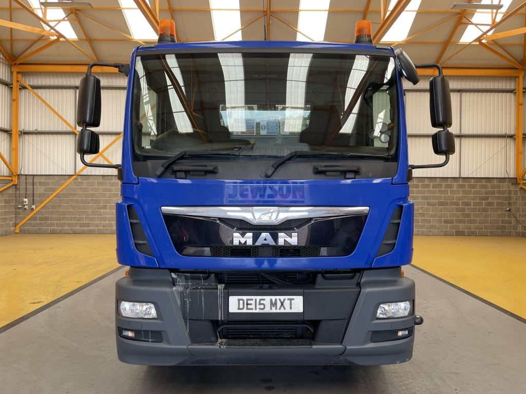 MAN TGM 18.250 *EURO 6* 4X2 18 TONNES PINCE À BRIQUES - 2015 - DE15 MXT