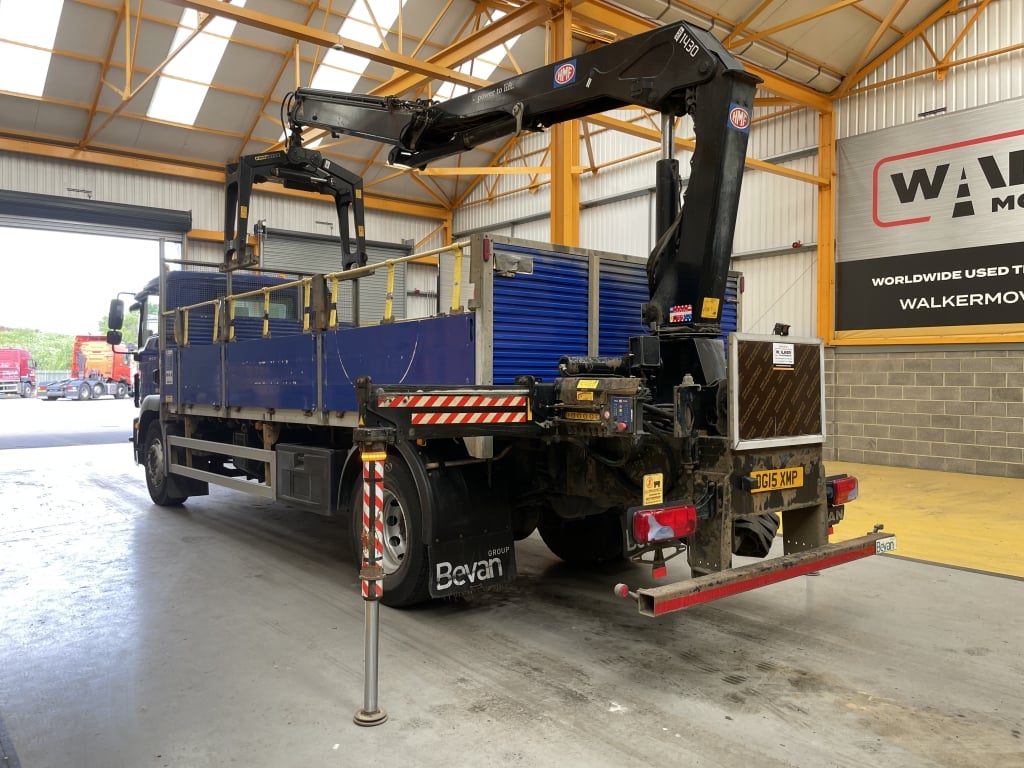 MAN TGM 18.250 *EURO 6* 4X2 18 TONNES PINCE À BRIQUES - 2015 - DG15 XMP