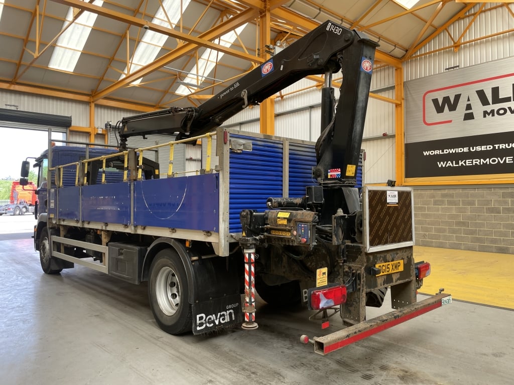 MAN TGM 18.250 *EURO 6* 4X2 18 TONNES PINCE À BRIQUES - 2015 - DG15 XMP