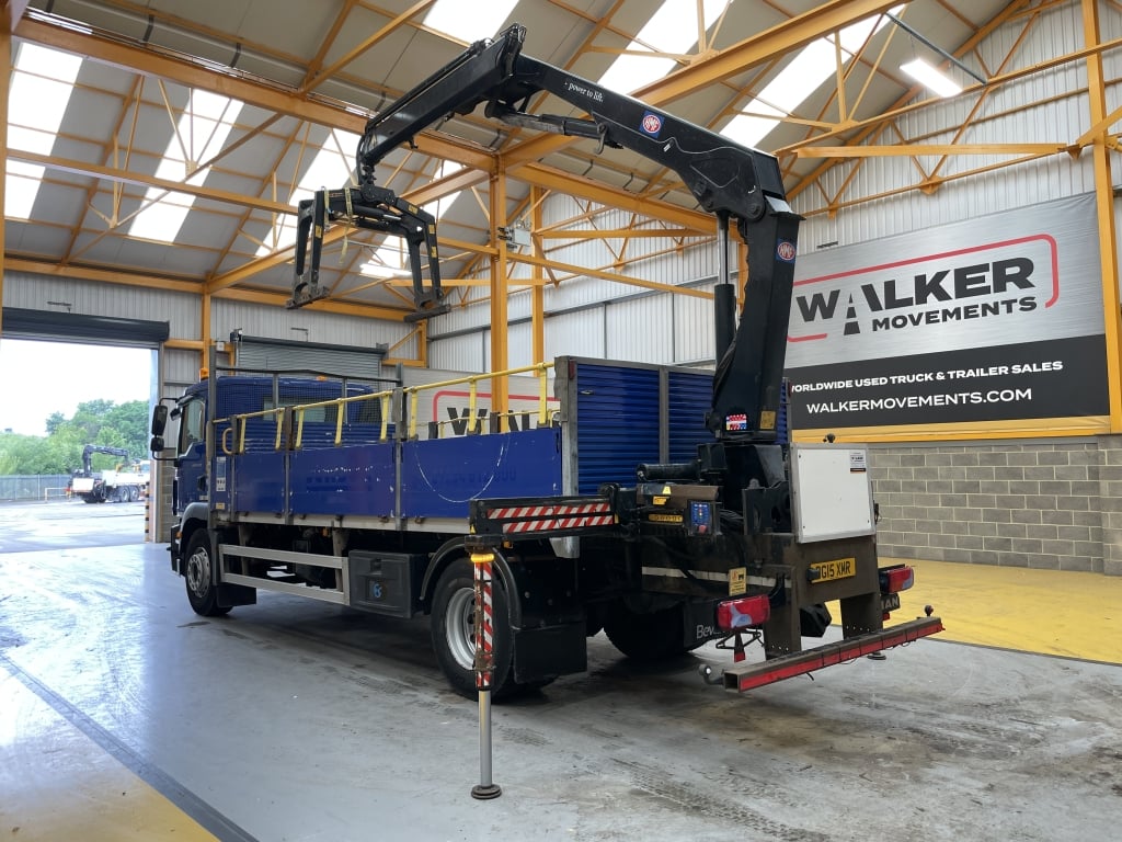 MAN TGM 18.250 *EURO 6* 4X2 18 TONNES PINCE À BRIQUES - 2015 - DG15 XMR