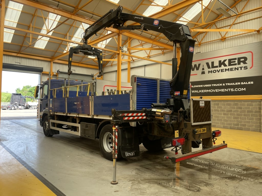 MAN TGM 18.250 *EURO 6*, 4X2 18 TONNES PINCE À BRIQUES - 2016 - DG16 DWN