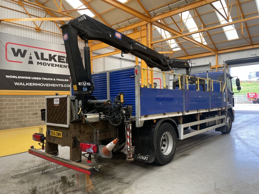 MAN TGM 18.250 *EURO 6*, 4X2 18 TONNES PINCE À BRIQUES - 2016 - DG16 DWN