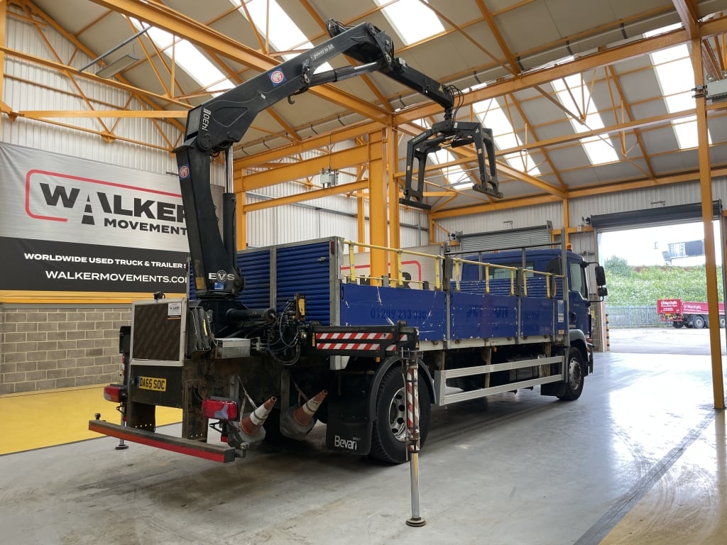 MAN TGM 18.250 *EURO 6*, 4X2 PINCE À BRIQUES DE 18 TONNES - 2016 - DA65 SOC