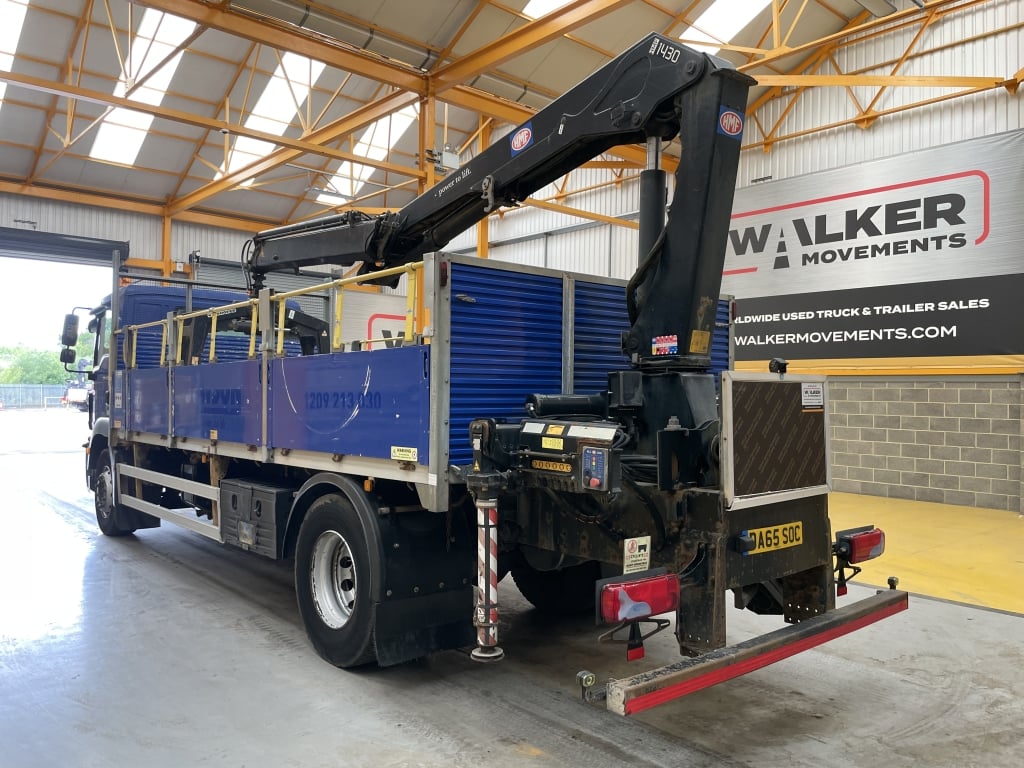 MAN TGM 18.250 *EURO 6*, 4X2 PINCE À BRIQUES DE 18 TONNES - 2016 - DA65 SOC