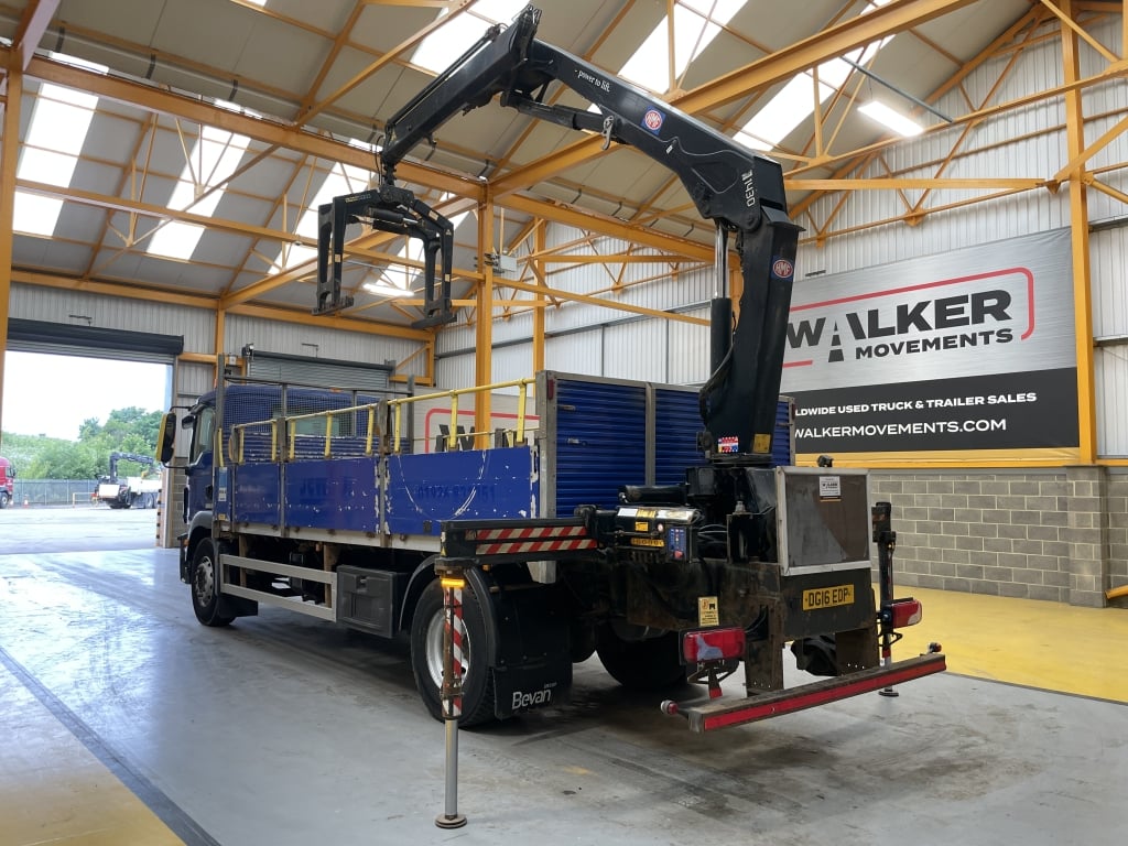 MAN TGM 18.250 *EURO 6*, 4X2 PINCE À BRIQUES DE 18 TONNES - 2016 - DG16 EDP